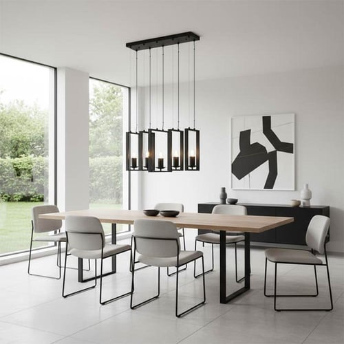 علاقي برواز شمعات اسود SD380–5