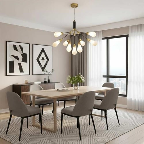 ثريا أغصان الباذنجان بعدة مقاسات P479