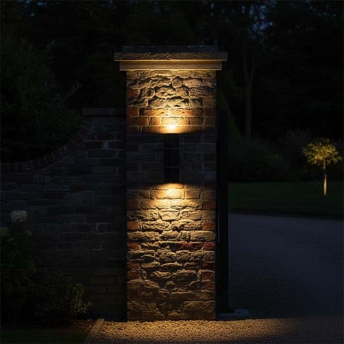 جداري ابداون أسود مطفي ليد B2154