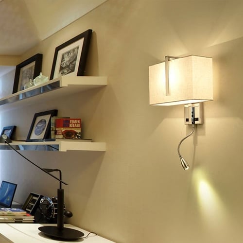 ابليك فندقي كروم شيد بيج ضلع مع كشاف BJ051