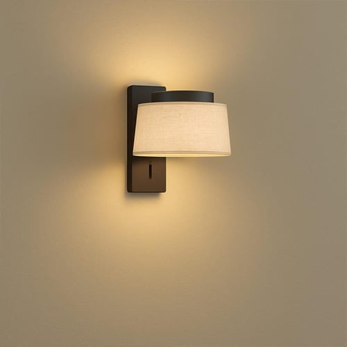 ابليك فندقي أسود وشيد دائري بيج Calm