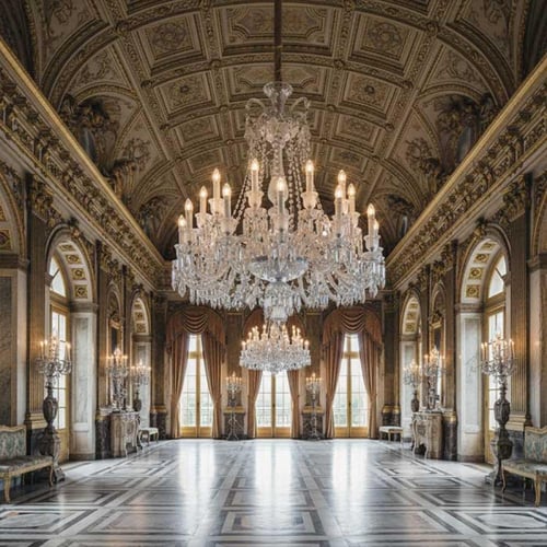 ثريا بكارات كريستال كلاسيك 24 ذراع 9031