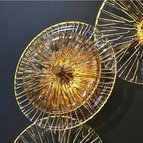 جداري ورقة اللوتس قزاز W516