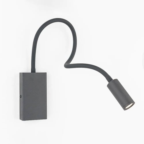 كشاف قراءة أسود مع منفذ W33010 - USB