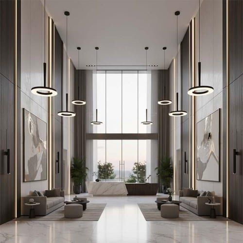 علاقي بيلا أسود المونيوم و ليد ابيستار P0544