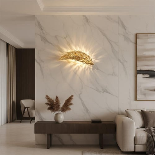 جداري ريش كلاسيك ذهبي G9 437