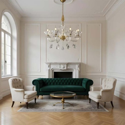 ثريا كلاسيك قزاز وكريستال 8921