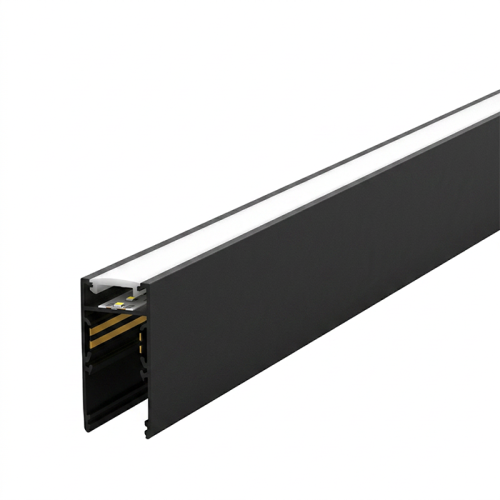 Curved Magnetic Surface Track + Up Light 14W Warm Light 0168ME UP