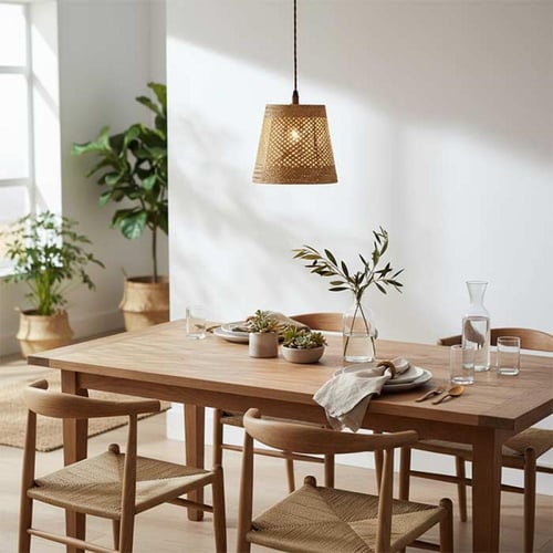 علاقي رتان كيوب صغير شغل يدوي LPL842