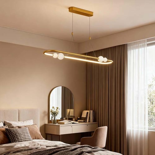 ثريا كيليا مستطيل ذهبي كرات 44 وات MD19001035-1C