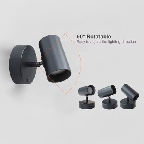 كشاف جداري فنادق تراكGU10 لمبه 5.5 سم B8135