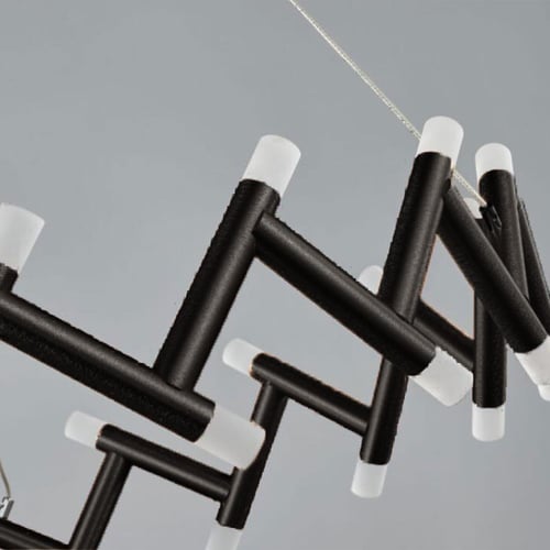 ثريا كازار دائري أسود 429632F01