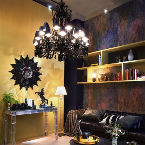 ثريا بكارات كريستال كلاسيك أسود 9031