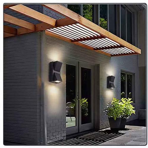 جداري خارجي ابداون اسود -B2192