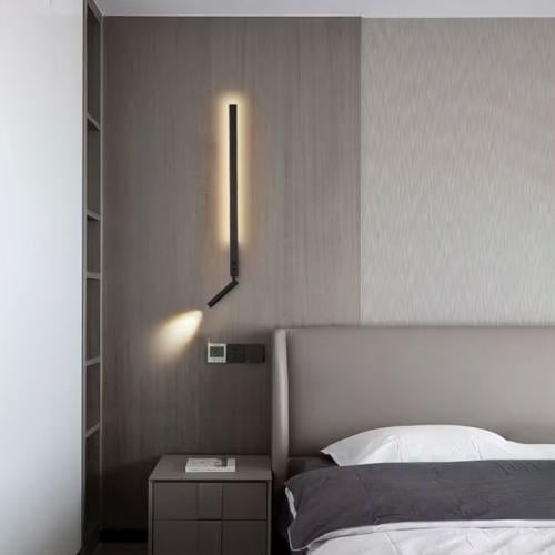 جداري سرير لينير تيوب أسود 11000