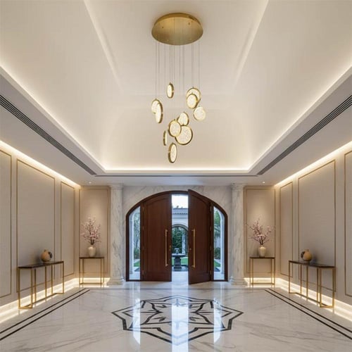 ثريا كوهان دائرية ذهبي OMG0728