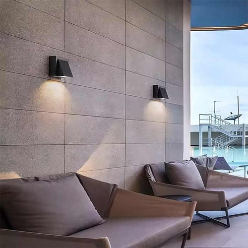 جداري خارجي ابداون اسود -B2192