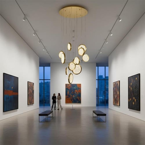 ثريا كوهان دائرية ذهبي OMG0728