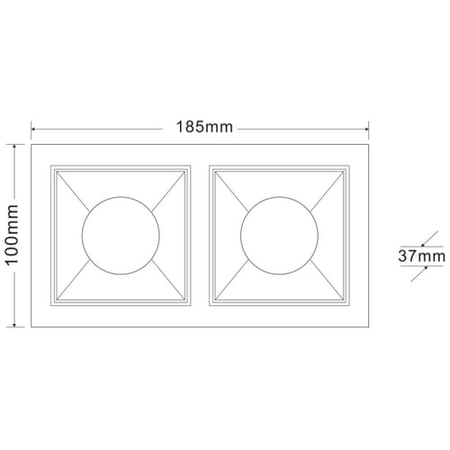 فريم سبوت قريل مربع متحرك H800