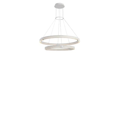Admiral Range Chandelier Two-Tier White and Black...