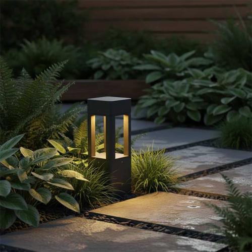 عامود مشايه كيوب اسود 30 سم 1055