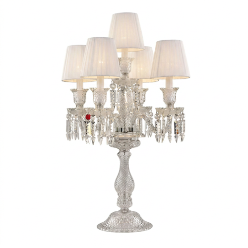 اباجورة 5 أذرع بكارات كريستال كلاسيك 9031-5TL
