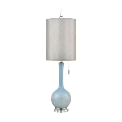 اباجورة بوينت قزاز أزرق فاتح E27 D4513