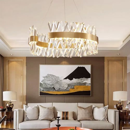 ثريا حزام برونزي كرستال كلستر 366