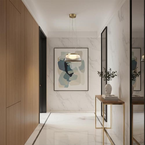 علاقي برج قزاز سموكي وذهبي 10629