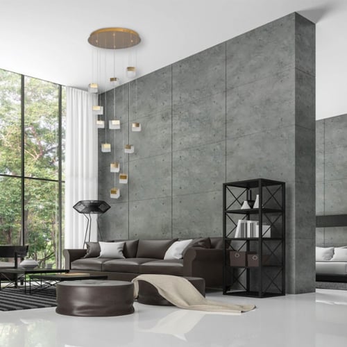 ثريا ايسا باللون الذهبي مكعبات ورملايت بعدة مقاسات...