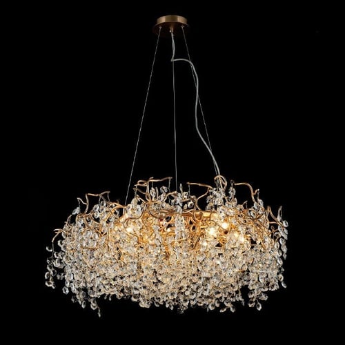 ثريا دائري سيريب مورال كريستال 8808