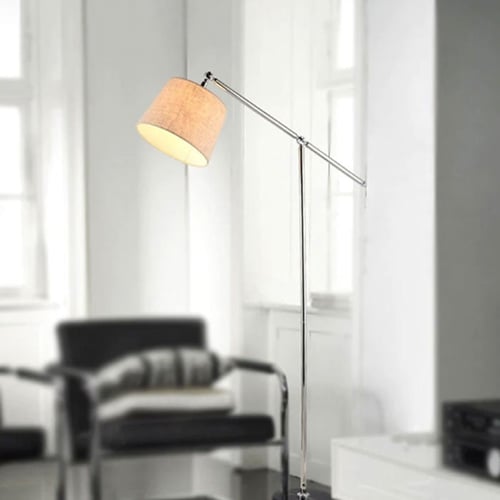 ستاند فندقي كروم شيد دائري بيج LJ006