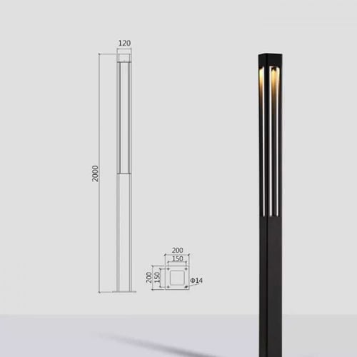 عامود كيوب - DHB-1053