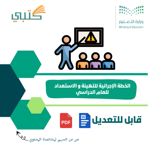 الخطة الإجرائية للتهيئة و الاستعداد للعام الدراسي