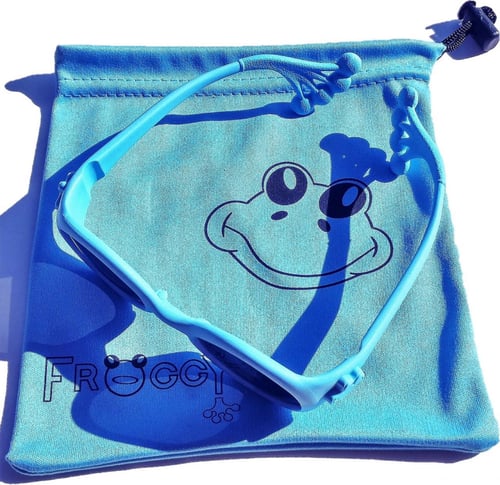 نظارة الطفل الشمسية ( أزرق) تحمي من الأشعة البنفسج...