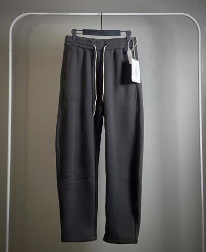 Cotton "Cozy Look" pants with elastic waist (charc...