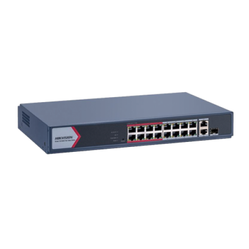 سويتش PoE ذكي Hikvision DS-3E1318P-EI/M ب16 منفذ +...