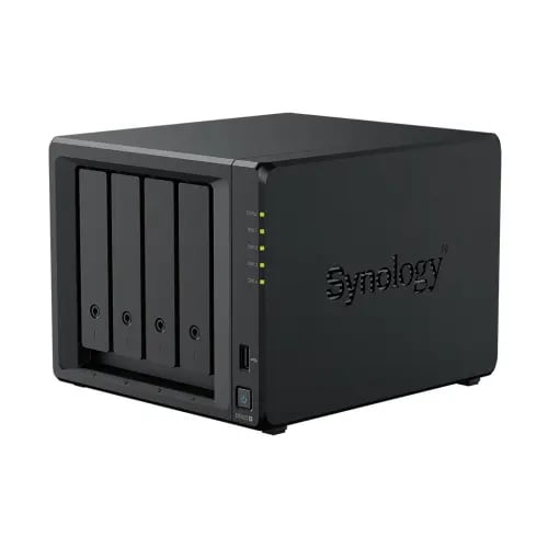 جهاز +Synology DS425 رباعي 2.5GbE وNVMe Cache