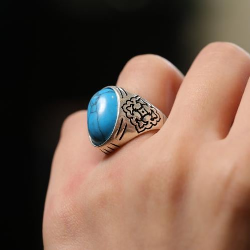 خاتم فيروز J-0103