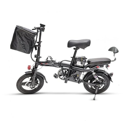 دراجة كهربائية وهوائية 48V مقاس 14