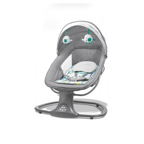 كرسي هزاز كهربائي للرضع والأطفال 3 في 1مع جهاز تحك...