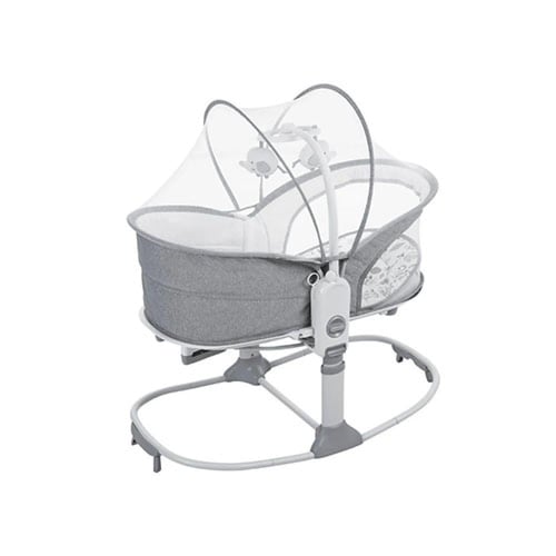 سرير وكرسي للأطفال 6 في 1 مع تحكم عن بُعد