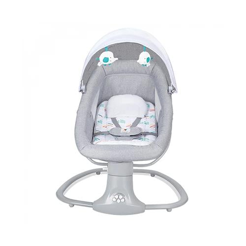كرسي هزاز كهربائي للرضع والأطفال 3 في 1مع جهاز تحك...