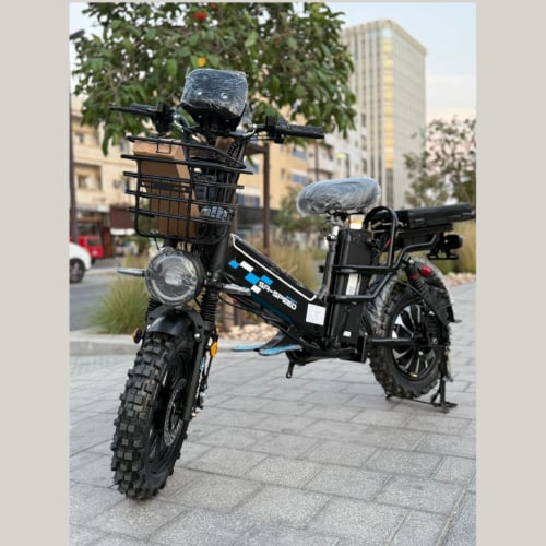 دراجة كهربائية روسية 60V ببطاريتين – قوة 1000 واط،...