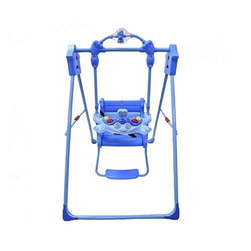 أرجوحة اطفال قابلة للطي ازرق103