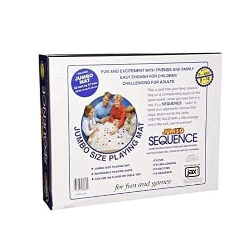 اللعبة اللوحية جامبو سيكوانس مع بطاقات لعب