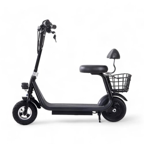 سكوتر كهربائي منى بمقعد و سلة 36 فولت