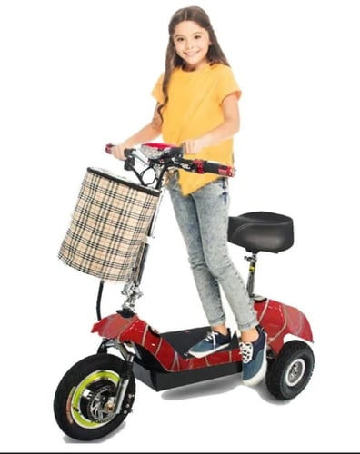 سكوتر كهربائي 36 فولت ثلاث عجلات للكبار والصغار