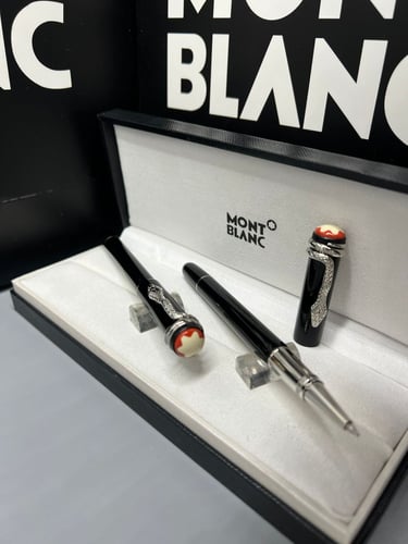 قلم مون بلانك الثعبان فرار