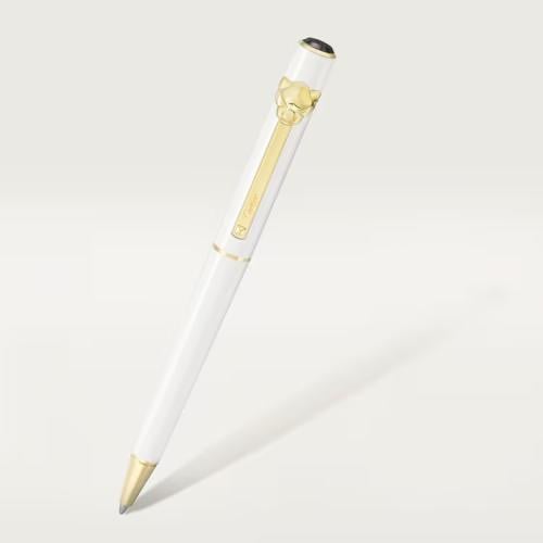 قلم كارتيه بانتير (أبيض)